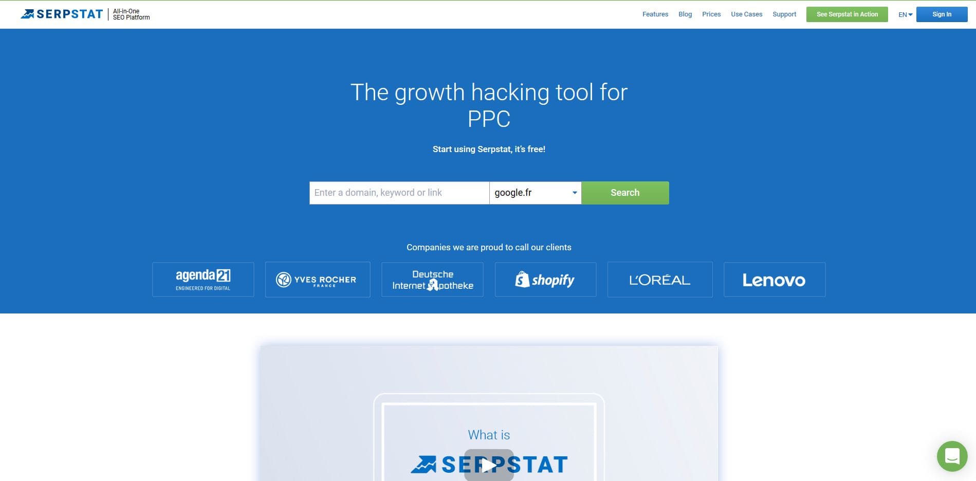 Serpstat, l’un des meilleurs outils de référencement tout en un