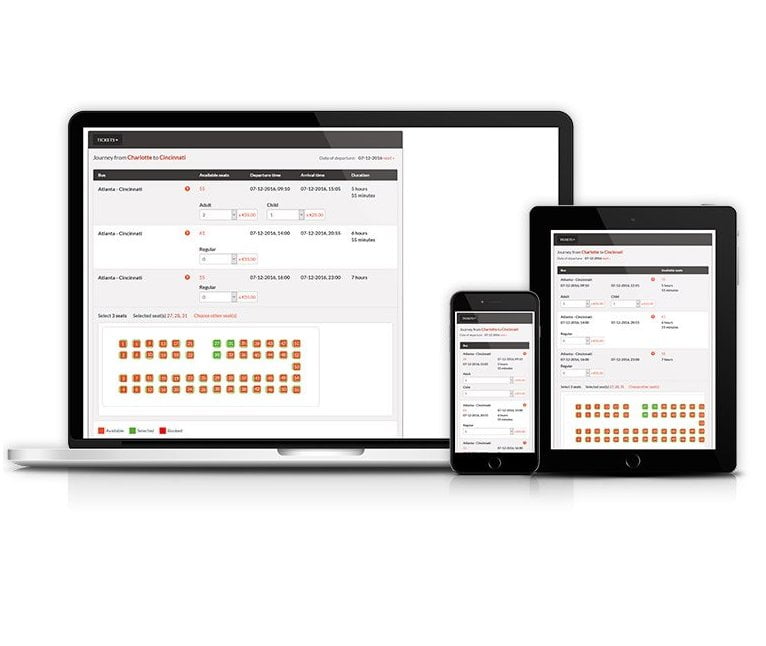 Système de réservation de bus en ligne