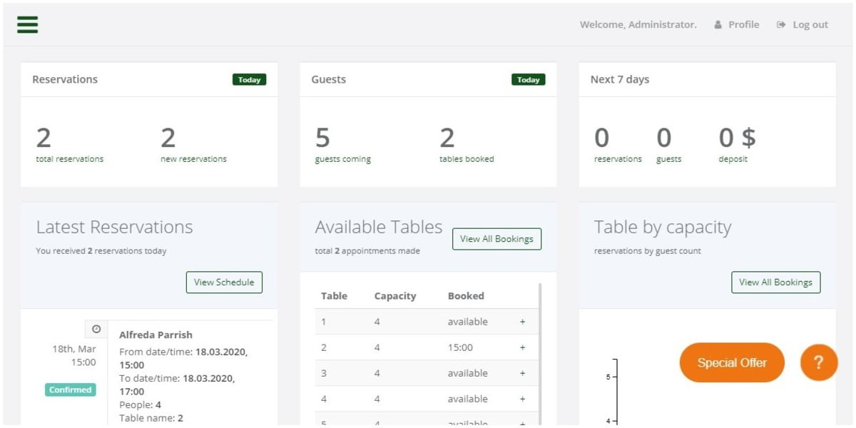 Logiciel de réservation en ligne pour restaurant - Insightful, Agence SEO