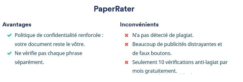 paper rater