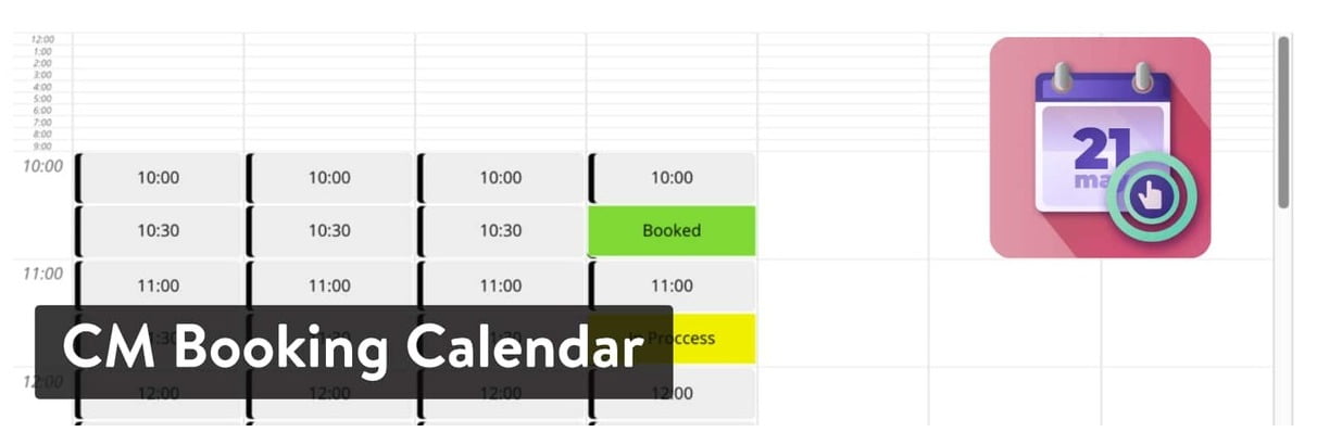 CM Booking Calendar