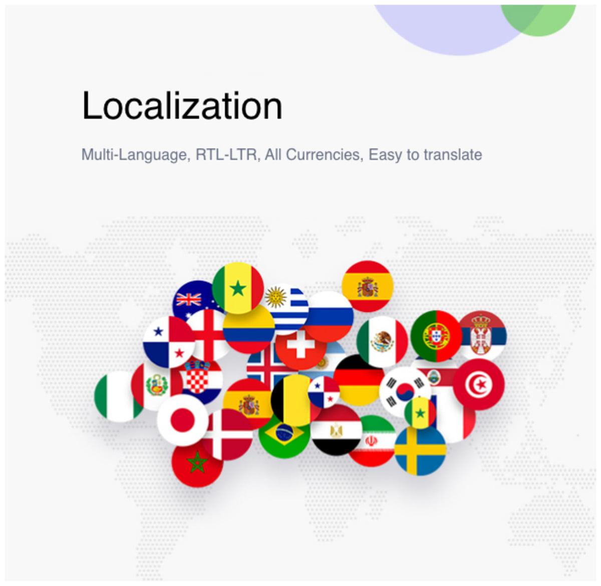 Localisation et orientation du texte
