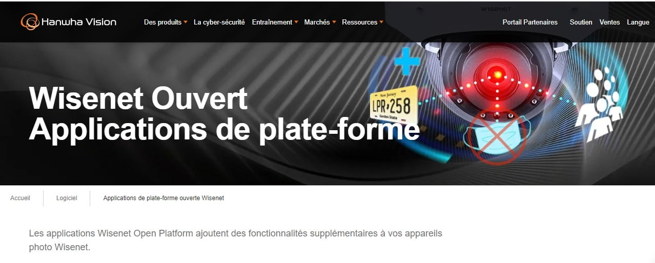 Wisenet : application d'éducation et de formation hébergée Cloud