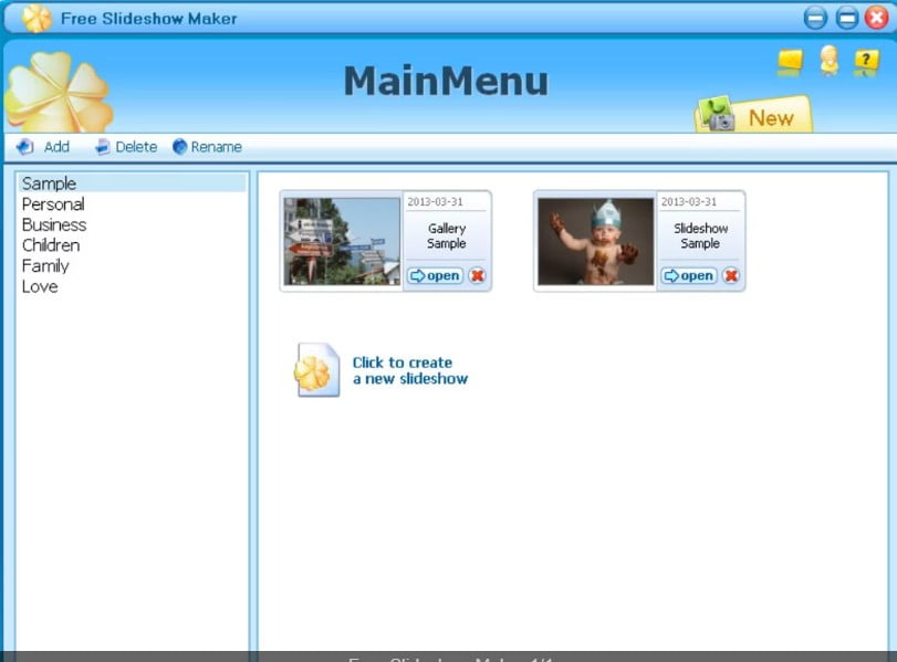 ThunderSoft Free Slideshow Maker