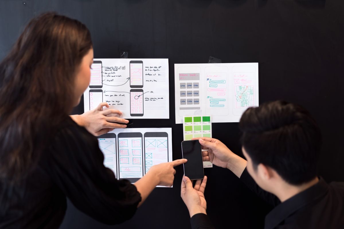 design application mobile 