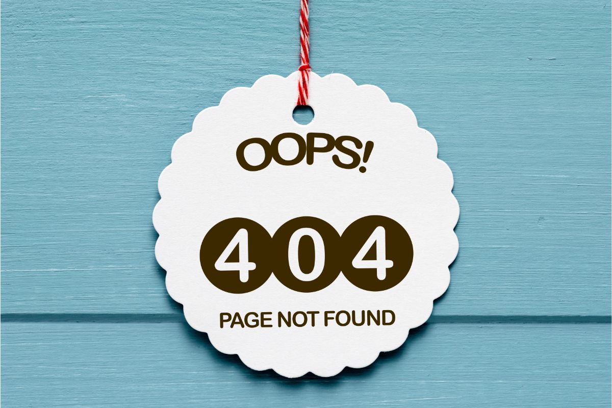 L’erreur 404